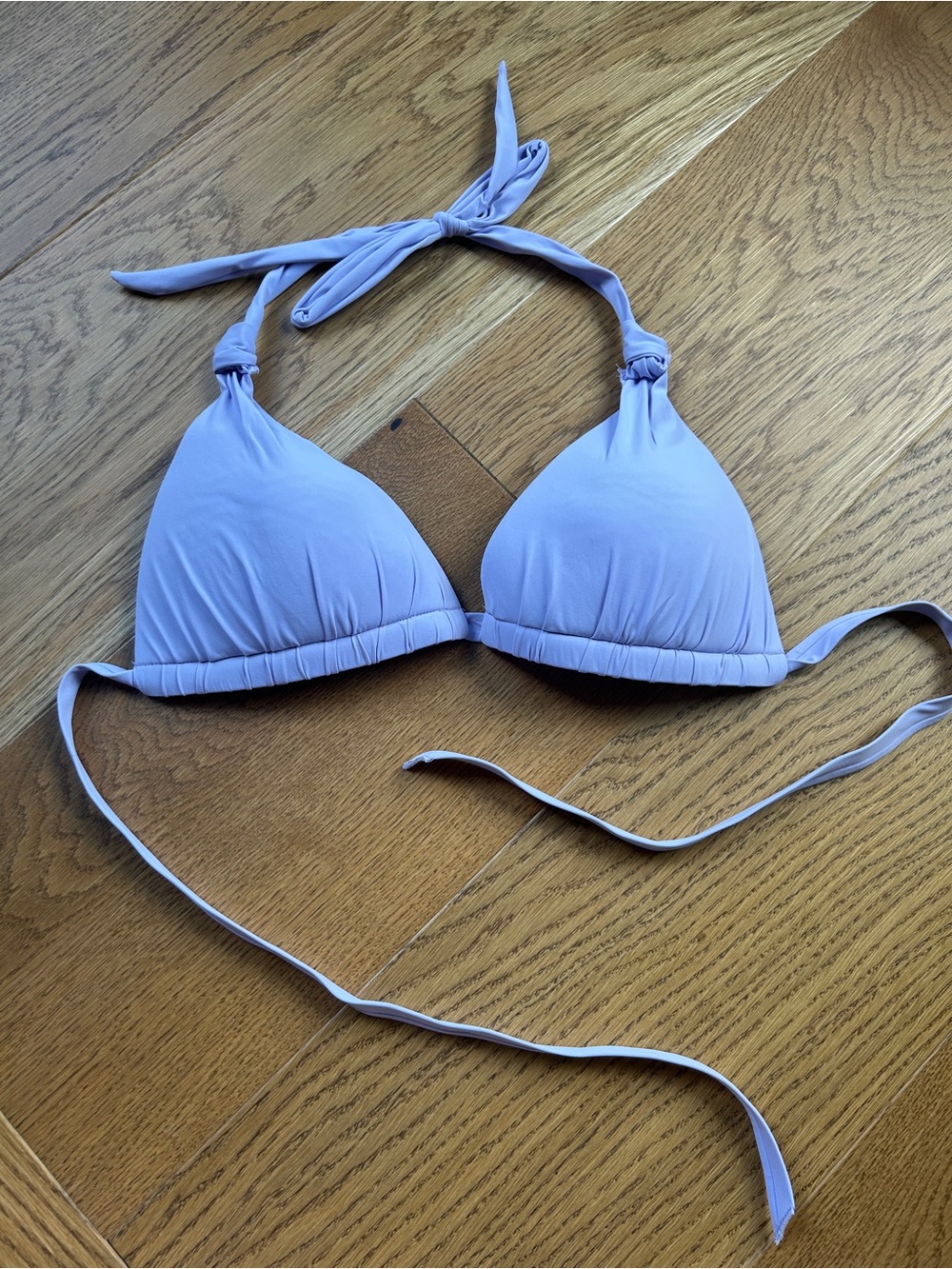 H&M Lilac Triangle Bikini Top